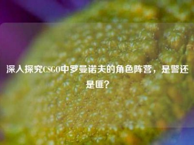 深入探究CSGO中罗曼诺夫的角色阵营，是警还是匪？