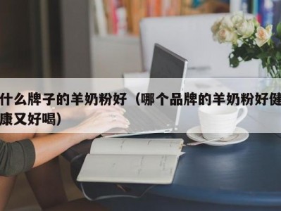 什么牌子的羊奶粉好（哪个品牌的羊奶粉好健康又好喝）