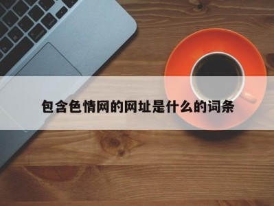 包含色情网的网址是什么的词条