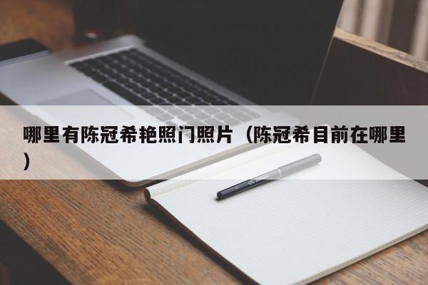 哪里有陈冠希艳照门照片(陈冠希目前在哪里)