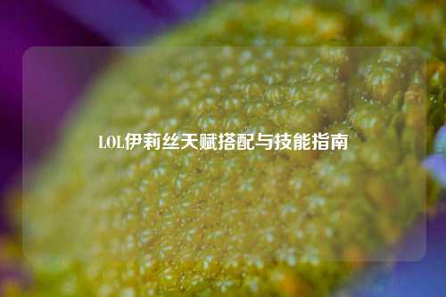 LOL伊莉丝天赋搭配与技能指南